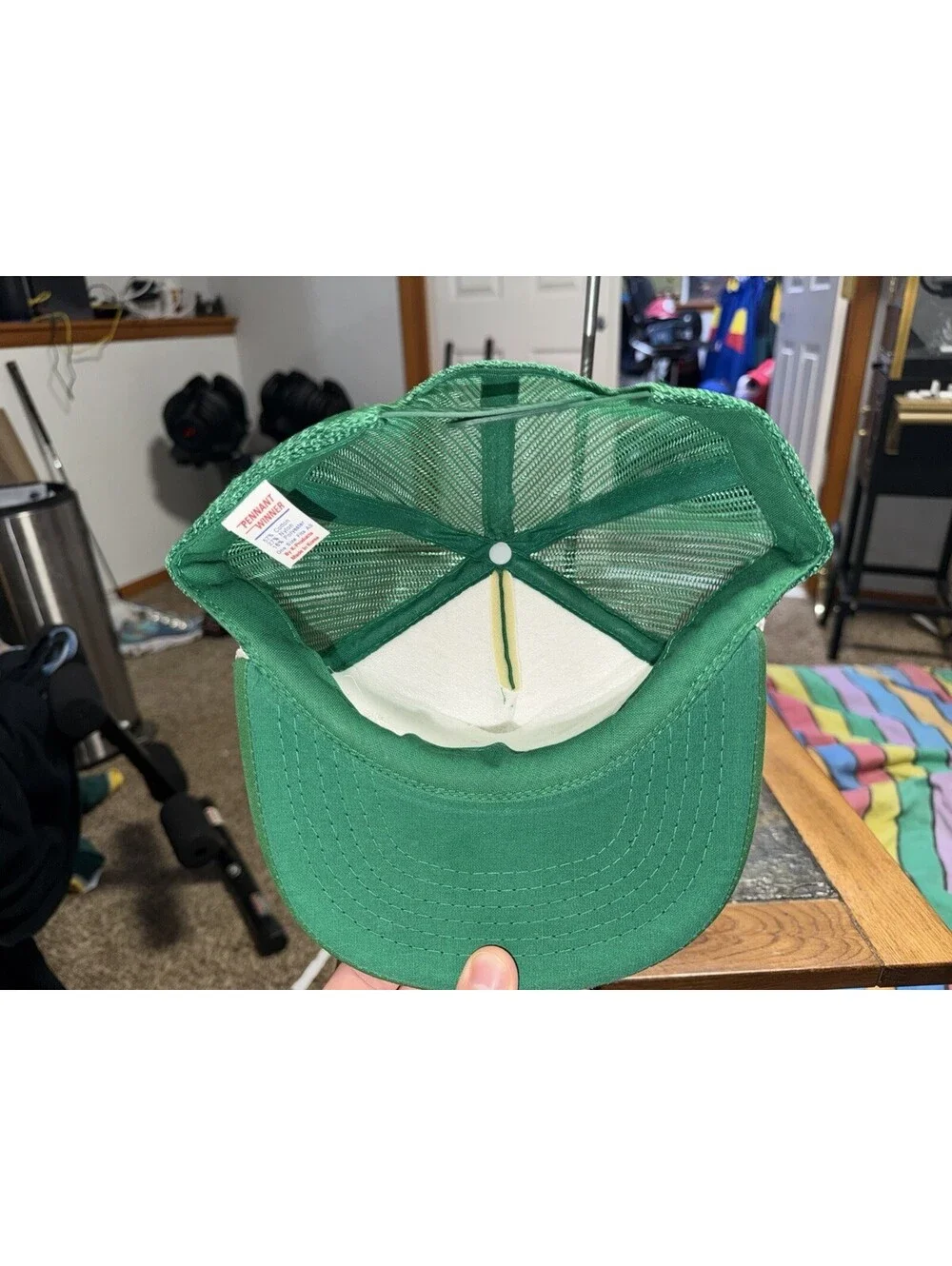 Vintage Rain Bird Snapback Trucker Hat, Irrigation w/ Rope